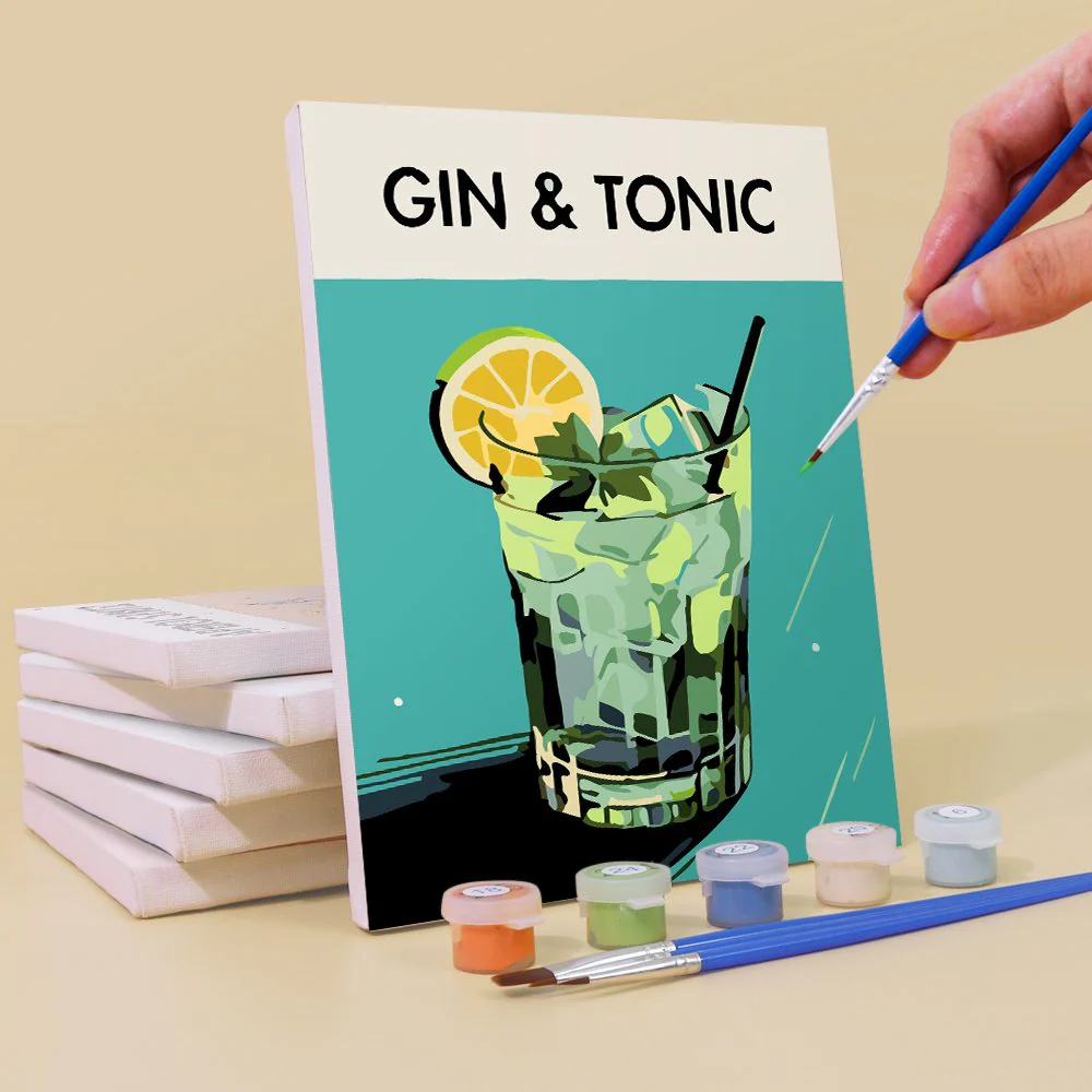 12 Mini Paintings | Deluxe Cocktail Bundle - Image 7
