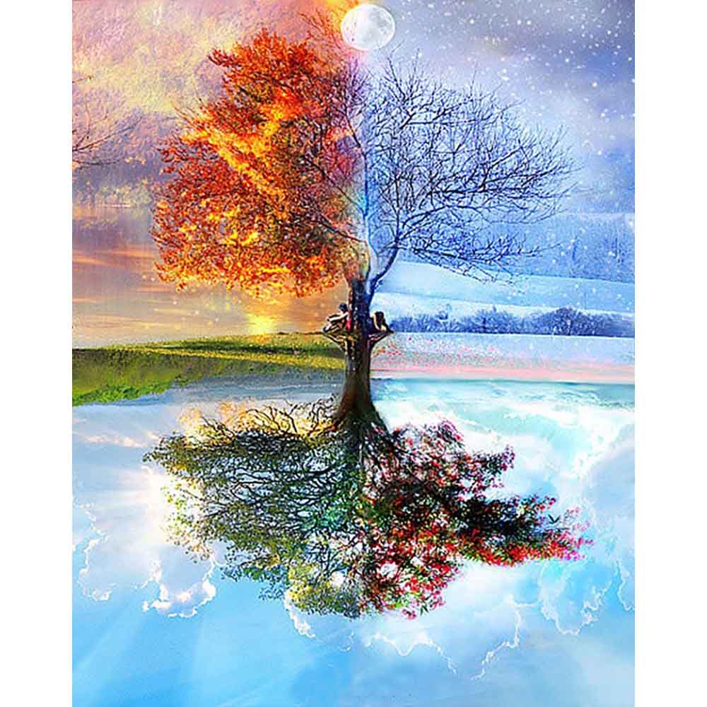 The 4 Seasons | Paint by Numbers