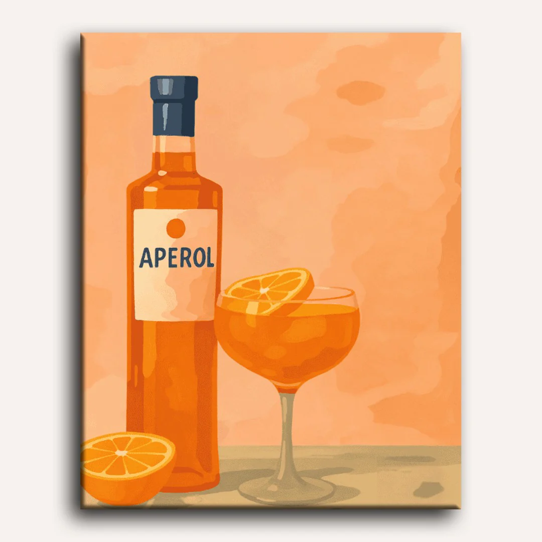 Aperol  | Paint by Numbers - Image 2