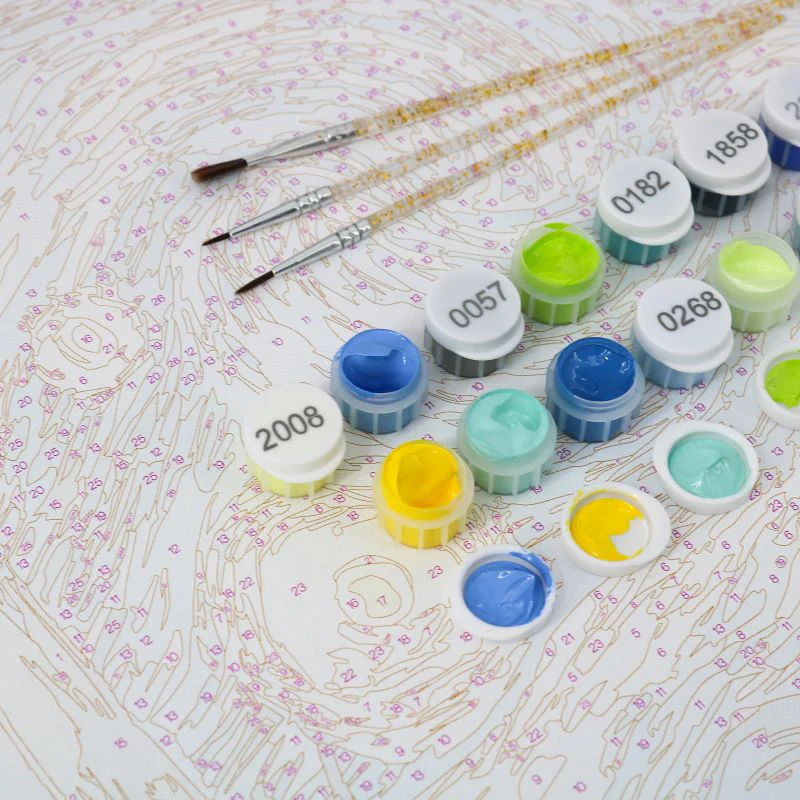 Cute Baby Deer | Paint by Numbers - Image 3