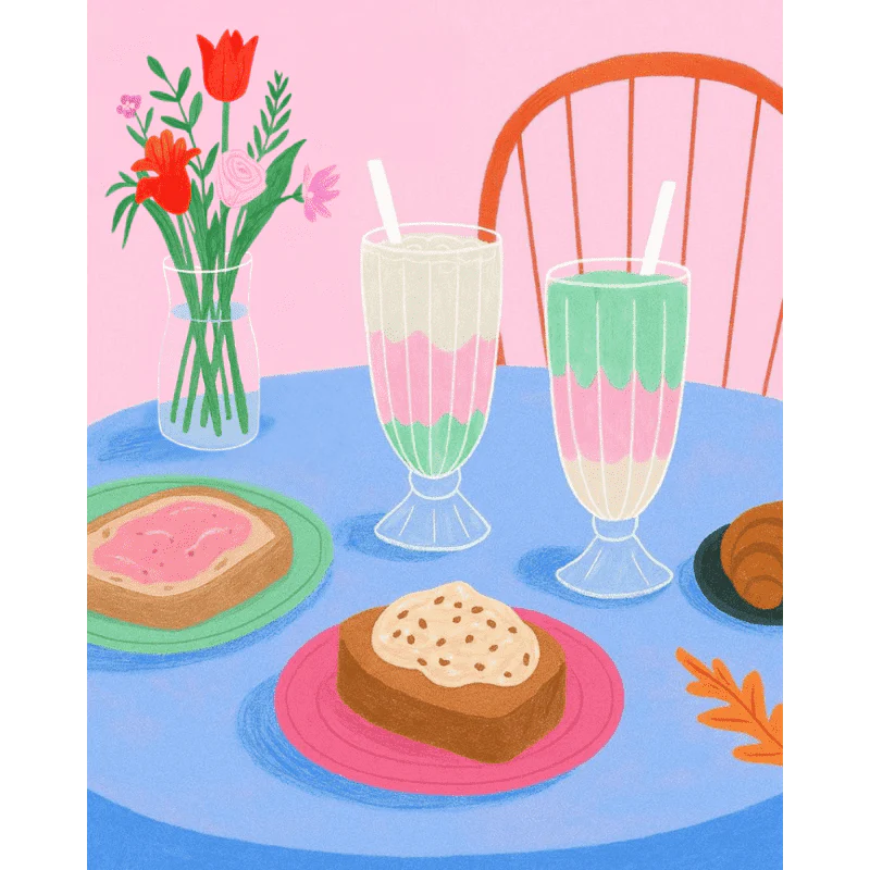 Milkshakes | Paint by Number