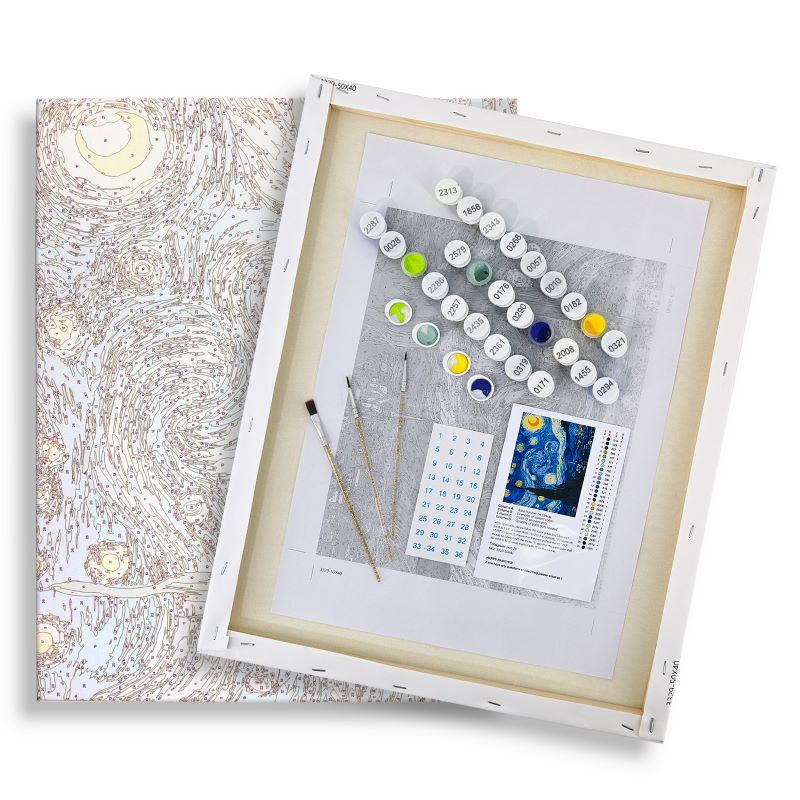 Mini Paint by Number with Frame - Cocktail - Image 3