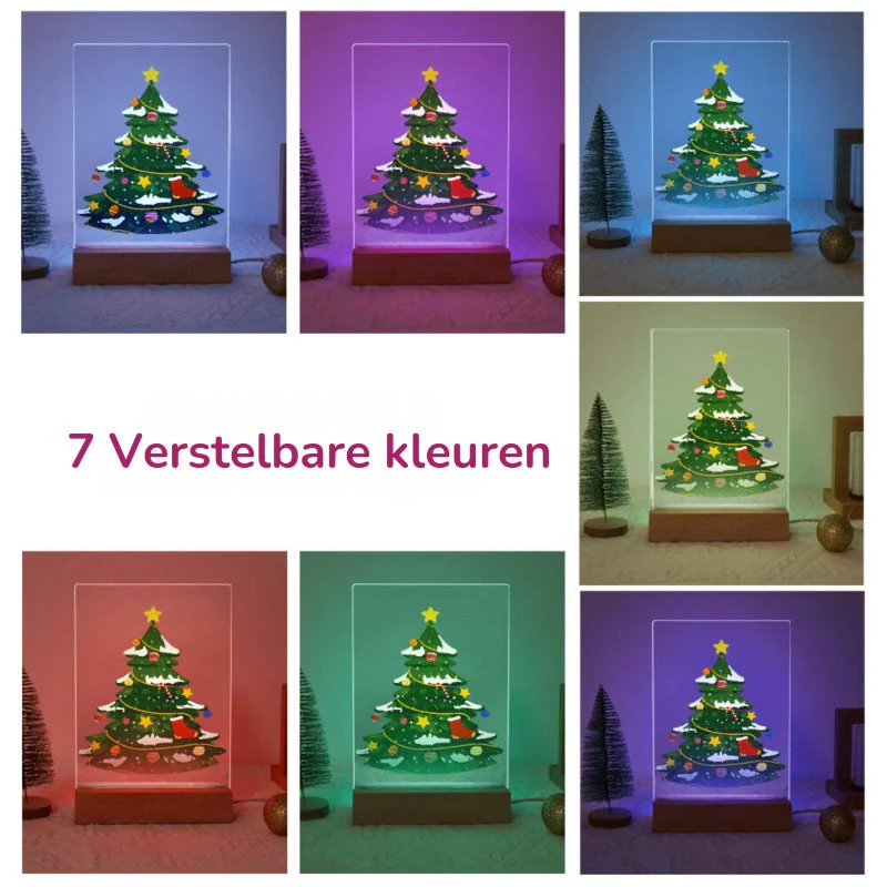 Paint by Numbers Christmas Lamp | Merry Christmas - Image 4