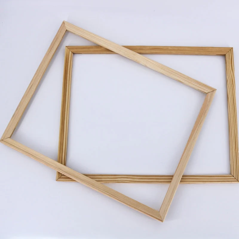 Set of 6 Wooden Frames for Mini Paintings | 5.9" x 7.9" - Image 3