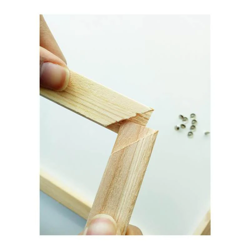 Set of 6 Wooden Frames for Mini Paintings | 5.9" x 7.9" - Image 7