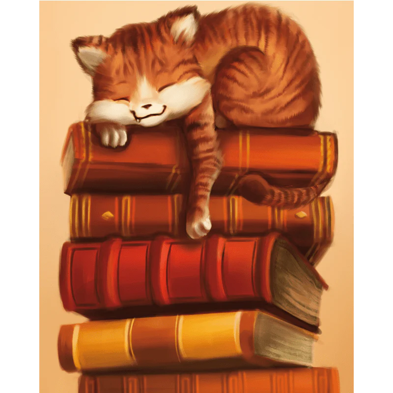 Sleeping Cat - By Vink